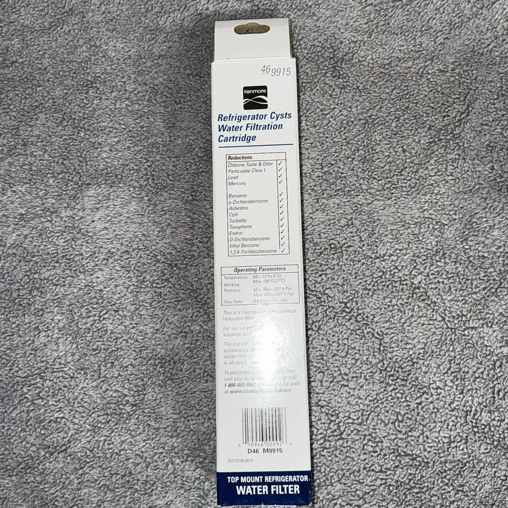 Fits 4396701 EDR6D1 46-9915 Comparable Tier1 Fridge Water‎ Filter 5 Pack